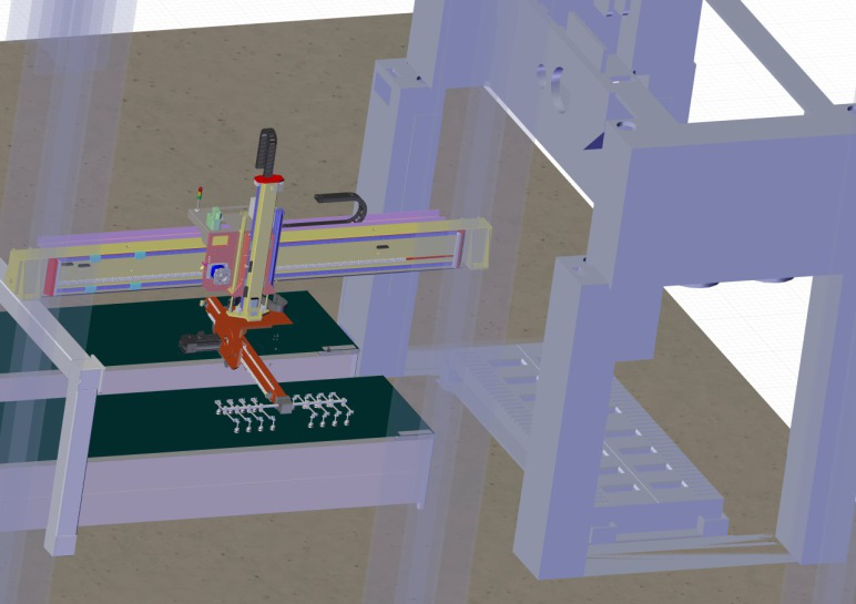 機械手下料系統